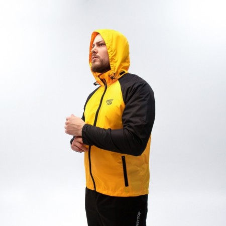Vetrovka Onlytop Unisex with a Black/Yellow bag, p. 44-16