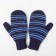 Mittens for the boy double, blue/blue, size 14