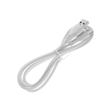 Cable Borofone BX51, Type -C - USB, 3 A, 1 m, PVC braid, white-2