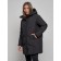 Winter jacket female, size 50, black color