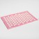Needle "rug", 85 thorns, pink, 25 x 40 cm.
