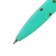 A set of ballpoint pens 6 pieces, 0.5mm, a body with a pattern, rubberized, blue ink, mix