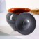 A hot pot with a Vyatka lid 0.9l, gray
