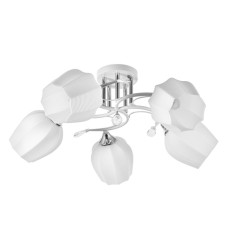 Sarina chandelier 5he27 40w is white 60x60x24cm Bayerlux