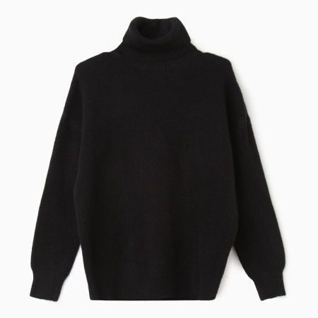 Women's sweater, black color, size 46-50
