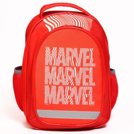 School backpack with an ergonomic back, 37x26x15 cm, Avengers-2