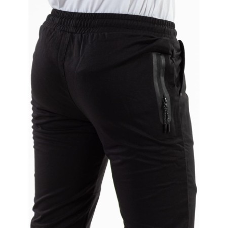 Sports pants for ISEE boys, height 134-140 cm, black color-8