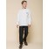 Jumper for boys, height 164 cm, milk color
