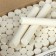 White shallows "algem", in a set of 100 pieces, round