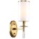 Wall lamp Leader 1x14 40W, size 17.5x10x31 cm, bronze color