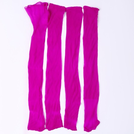 Kapron for dolls and flowers, set 4 pcs., Size 1 pc. - 45 × 6 cm, lilac color-2