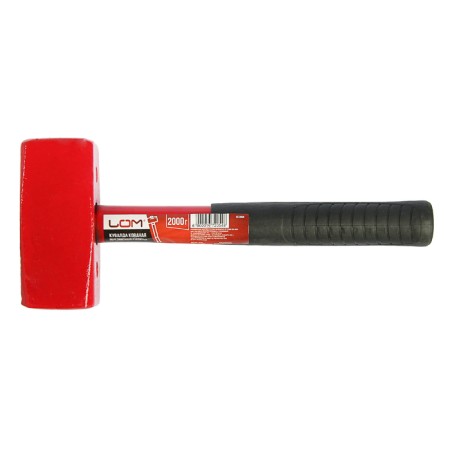 Sledgehammer scrap, metal rubberized handle, 2 kg-1