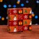 Gift box team with the window "New Year's atmosphere", 11.5 x 11.5 x 3 cm