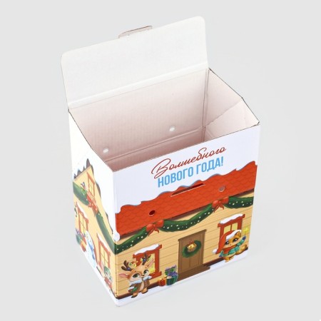 Box a gift New Year's folding “Magic New Year! ", 15 x 18 x 10 cm, New Year-5