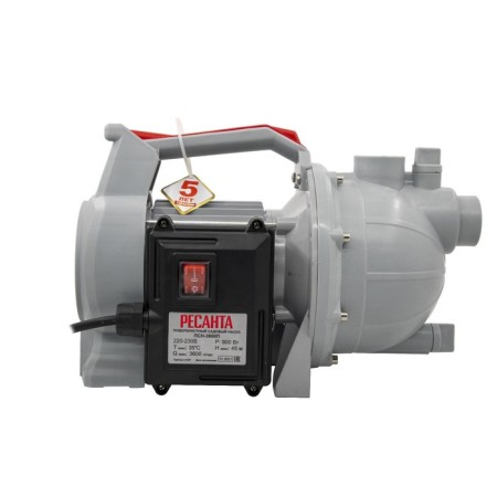 Superficent pump "Resanta" PSN-3600P, Centrobyzhny, 900 W, 60 l/min, pressure 45 m-1