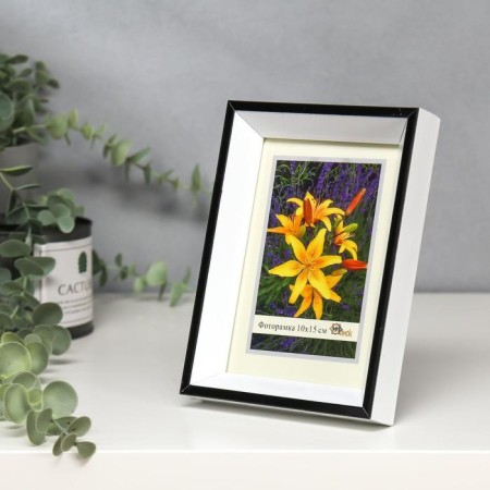 Photo frame plastic 286-1105-1B 10x15 cm-1