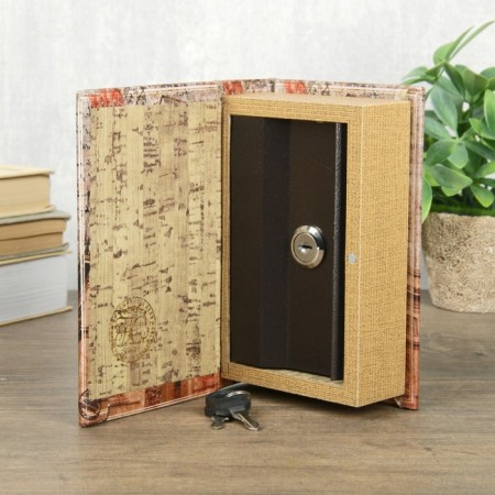 Safe Brush Tree leatherette "Triumphal arch" 17x11x5 cm-1