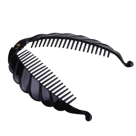 Hair Banana "Classic" sheet, 6.5x13.5 cm, black-1