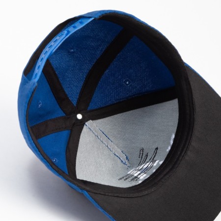 Basebolka men's minku with embroidery Blue color, size 56-58-5