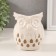 Aroma lamp ceramics "White Eagle Wheel. Droplets" 7.5x8x10 cm