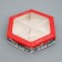 Folding box “Happy New Year!”, City, 23 x 23x 4 cm, New Year