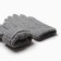 Male gloves minku 21 cm gray