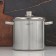 Gretta pan, 7.3 l, d = 22 cm, capsule, metal cover, induction