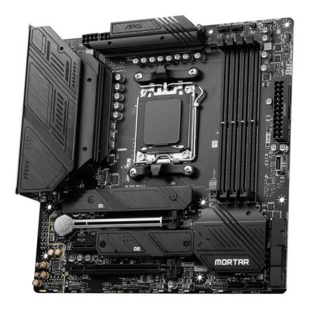 MSI MSI MAG B650M Mortar WiFi Socketam5 AMD B650 4XDDR5 MATX AC`97 8ch (7.1) 2 106498-1