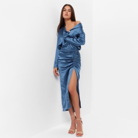 Women's skirt on the Mist: Classic Collection p. 46, blue color-3