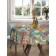 Tablecloth on the table "Loski of the ornament", round, Saten, d = 150 cm