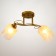 Chandelier 1082/2GD 40W E27 gold 46x15x24 cm
