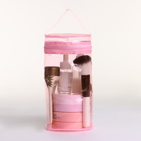 Lightning cosmetic bag, pink color-1