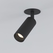 Lamp ceiling Elektrostandard, Diffe LED 8 W, 39x39x153 mm, IP20, black color