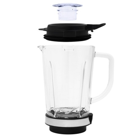 KitFort KT-3021, stationary, 1000 watts, 1.5 l, 5 speeds, silver-2