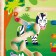Jungle-labyrinth toy, with a ball, magnetic