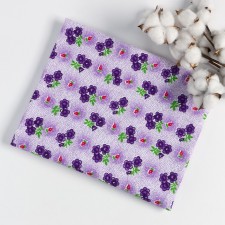 Flanel diaper, size 75x110cm, color mix, 175g/m, cotton 100%