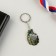 Magnet and keychain "Real Hero", set of 2 items