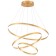LED LED LED Planetary 3XLED 110W, size 80x80x30-130 cm, bronze color