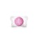 Silicone orthodontic micro dummy, set 2 pcs., 0 to 2 months, for the princess
