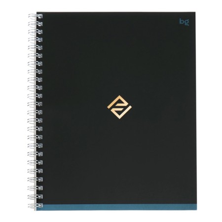 Notebook of 48 sheets, in a cage, on the crest "Monocolor Classics", cover shaking cardboard, VD-smoke, mix-3