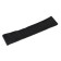 Cartage braid braid, 38 cm, Pu skin, anti -slip, black
