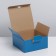 Gift folding box, packaging, “blue”, 15 x 15 x 7 cm