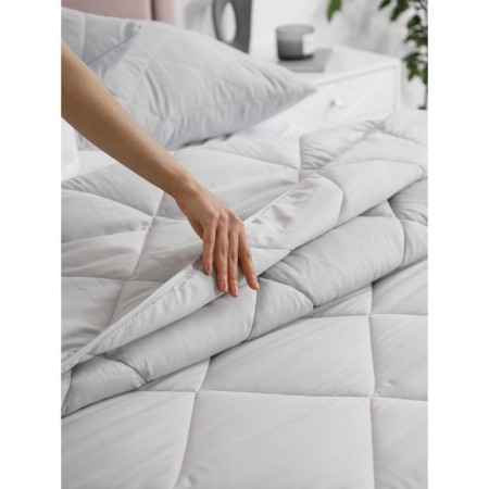 Softt blanket, size 172x205 cm, gray-7