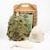 3B1 bath set (hat "With a light steam!", Oak broom with a winding with herbs, mitten)