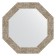 Mirror in the baguette frame, honeycomb titanium 70 mm, 57x57 cm