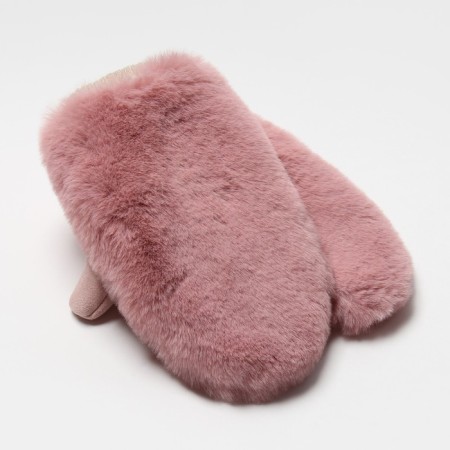 Mittens for claim. Maina Minaku voluminous 23 cm pink