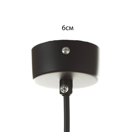 Claret suspension lamp GU10 35W black chrome 7x7x25.5-125.5cm-4