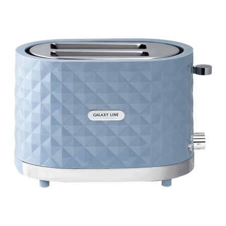 Toster Galaxy Gl 2912, 1200 W, 7 frying modes, 2 toasts, gray-blue-2