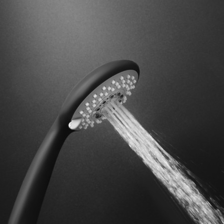 Shower Lake Zein Z411, 3 modes, Soft-Touch coating, plastic, black color-10