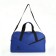 Road bag, textura, large size, blue color